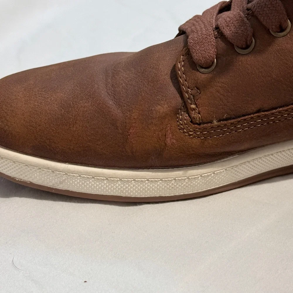 Levi's Men's 8 Fletcher II High-Top Brown Sneakers